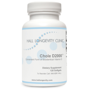 Chole D2000™ Vitamin D3 Plus from Hall Longevity Clinic